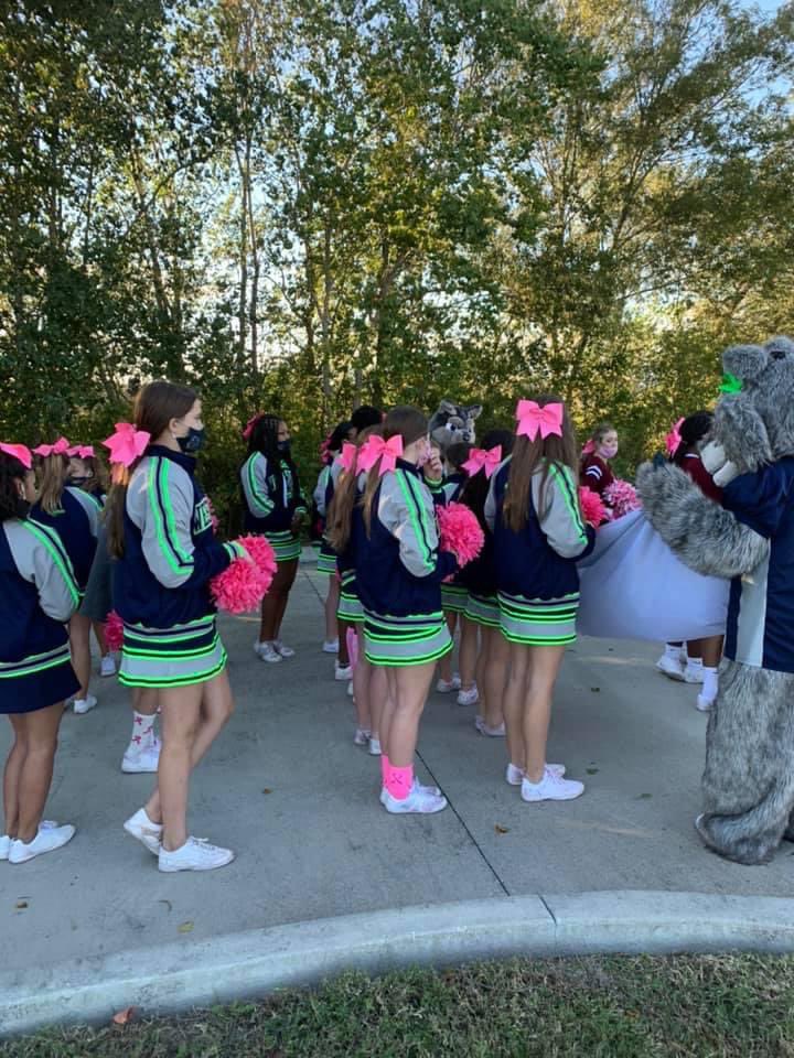 RobynColeWLMS's tweet photo. Had a great time @ the @HumbleISD_SCHS homecoming parade. Thanks for inviting us @cheerSCHS https://t.co/6DoNkoymmE