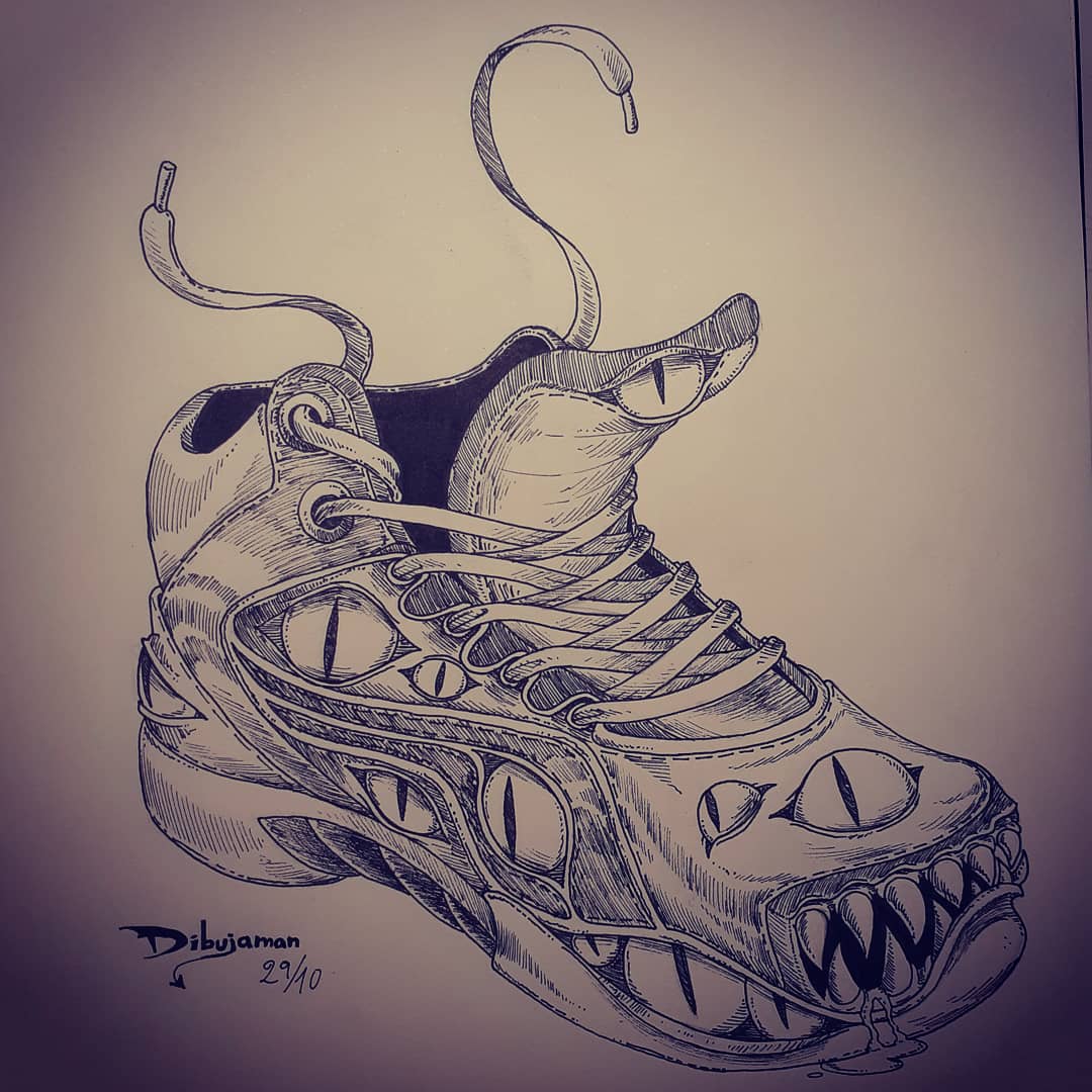 InkTober - Shoe