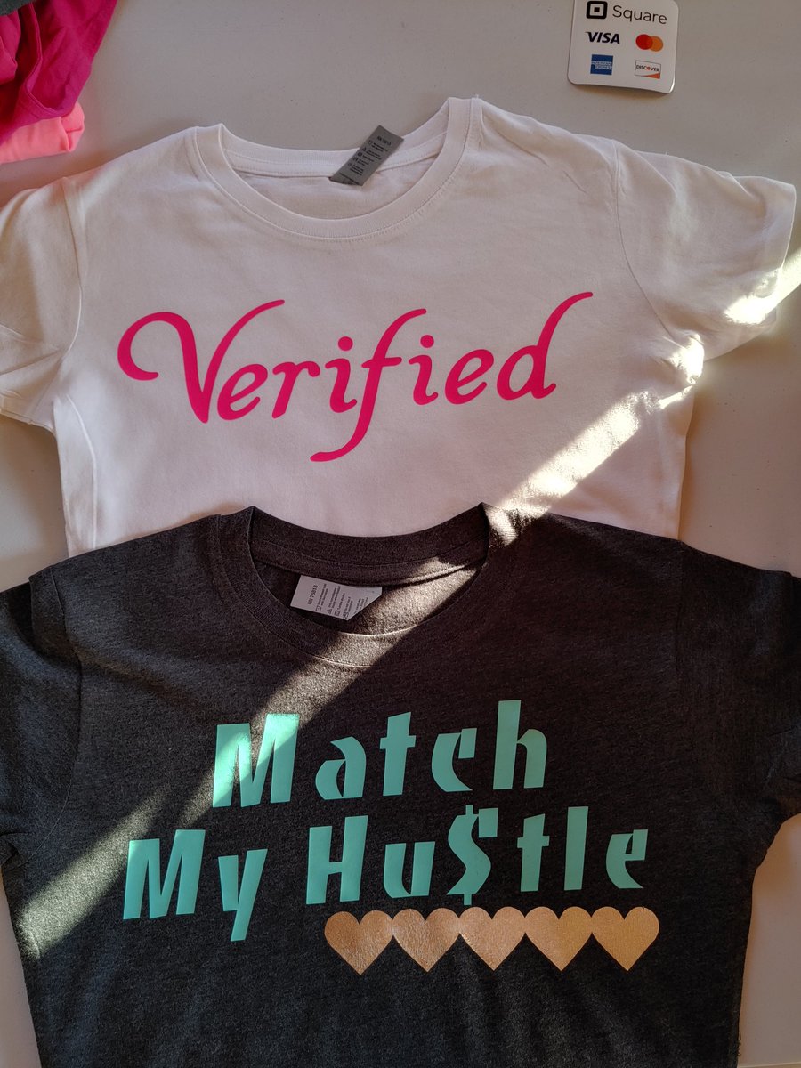 Freshly pressed 😀 
Customized #MatchMyHu$tle & 
#Verified teez (Women's)

Order now 🔝 👏
Website
VerifiedTeez.com

Receive #freeshipping✈on all orders

#working #daily #dope #Slogans #supportlocalbusiness #instagram #supportwomeninbusiness #clothing #Tshirts #Trending