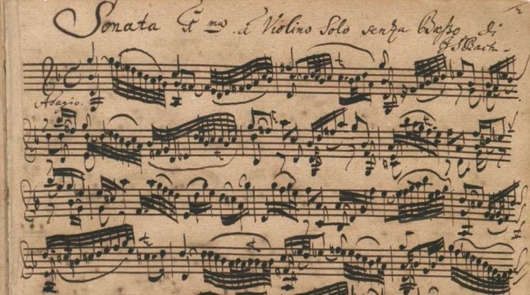 IanYorston's tweet image. Working from home? Quiet day at the office?

This is from Bach&apos;s sonata no. 1 for solo violin… 

HT @NotationIsGreat #ClassicalMusic @ScalaRadio @SimonMayo #TooManyNotes