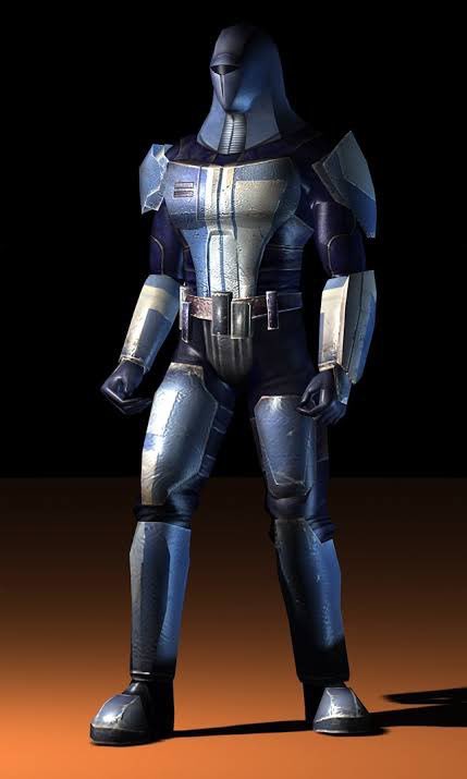 (7) By 3963 BBY, Mandalorians had almost exclusively adopted the Neo Crusader armor for use during the Mandalorians Wars. Seen as heretical by some Mandalorians, Cassus Fett convinced Mandalore the Ultimate to start moving towards a more unified army. Continued 