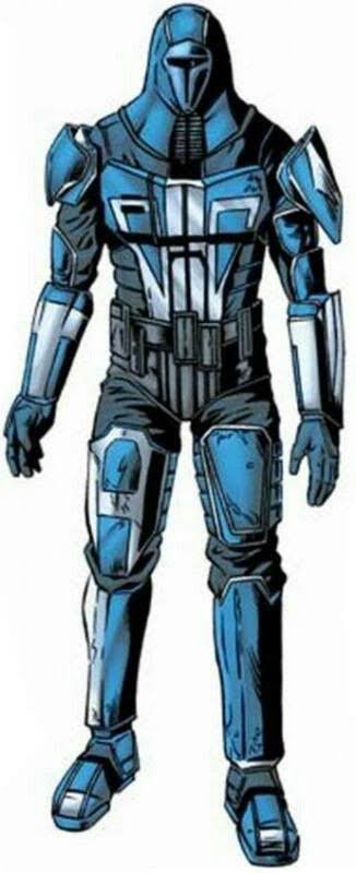(7) By 3963 BBY, Mandalorians had almost exclusively adopted the Neo Crusader armor for use during the Mandalorians Wars. Seen as heretical by some Mandalorians, Cassus Fett convinced Mandalore the Ultimate to start moving towards a more unified army. Continued 