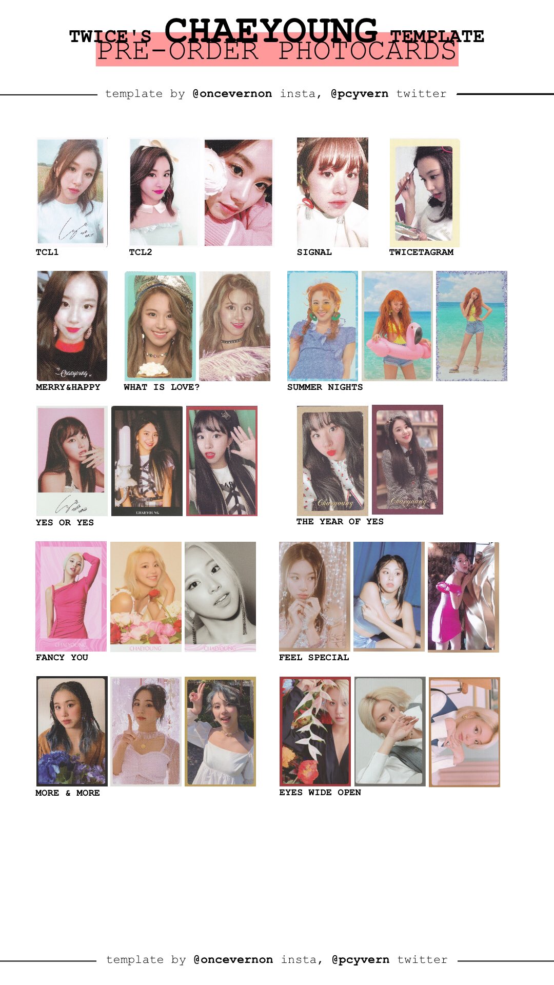 Bella Twice Eyes Wide Open Templates Are All Done All Members On The Google Drive T Co Qokqvt5wrs Go Twice Individual Album Templates Eyes Wide Open T Co Babzvsipkz