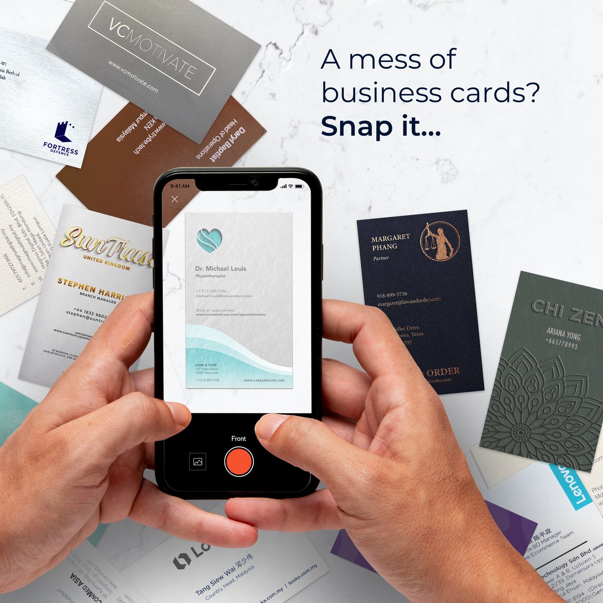 BetacardApp's tweet image. Introducing our ANALOG CARD! 

Snap an UNLIMITED amount of cards on Betacard and save it instantly to your Vault AND Phone Book. Using the FASTEST and SMARTEST optical character recognition (OCR) tech in the market today🤳

#ocr #cardscanner #productivity #digital #businesscards