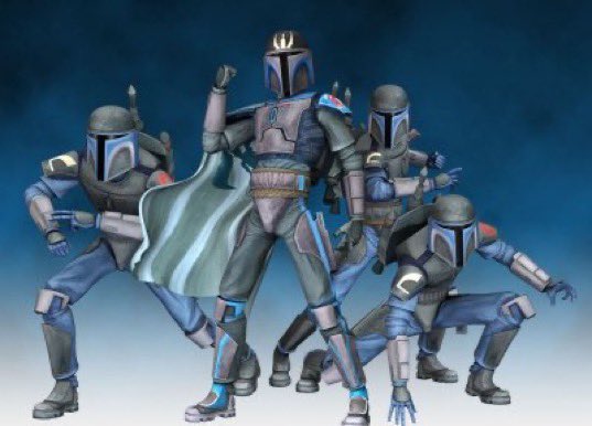 (13) While still allowing for individualization and personal preference, Mandalore the Uniter had the armor stripped down into separate components to facilitate speed and surprise in attacks. Mandalorian armor was lighter, so jetpacks were less burdened by weight. Continued 