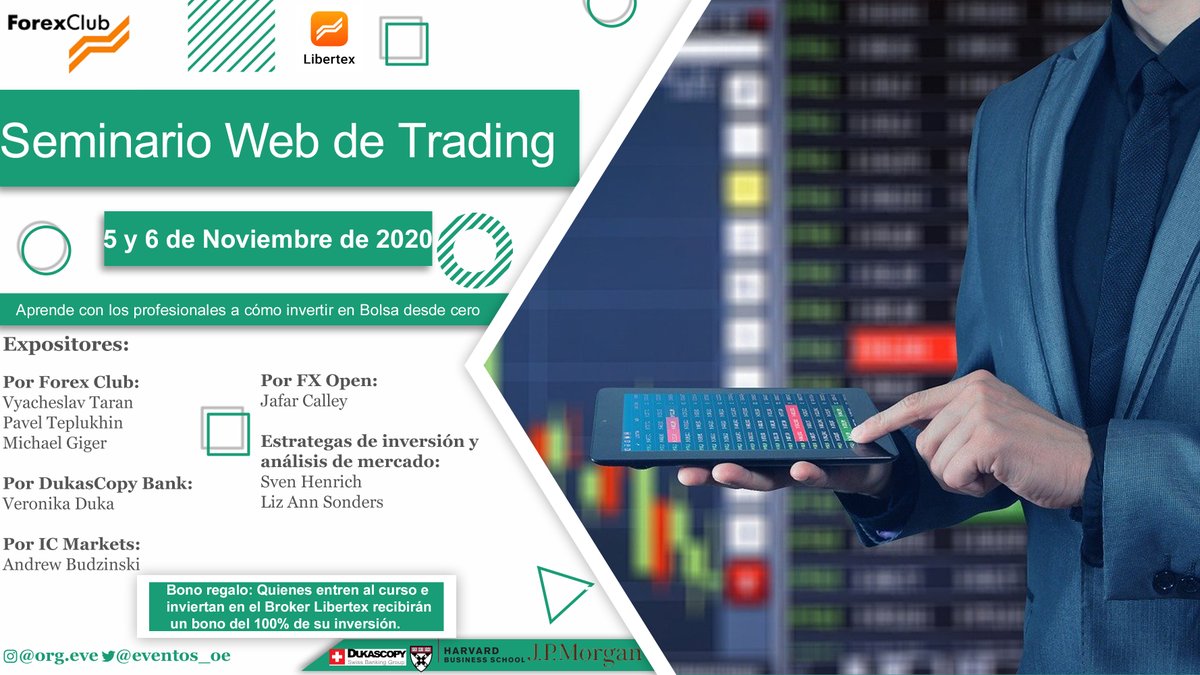 TradingTech2's tweet image. Hemos organizado el evento Especialidad Web de Trading por Harvard University. Consigue las entradas que se agotan. Entra en: vivetix.com/entradas-espec…
