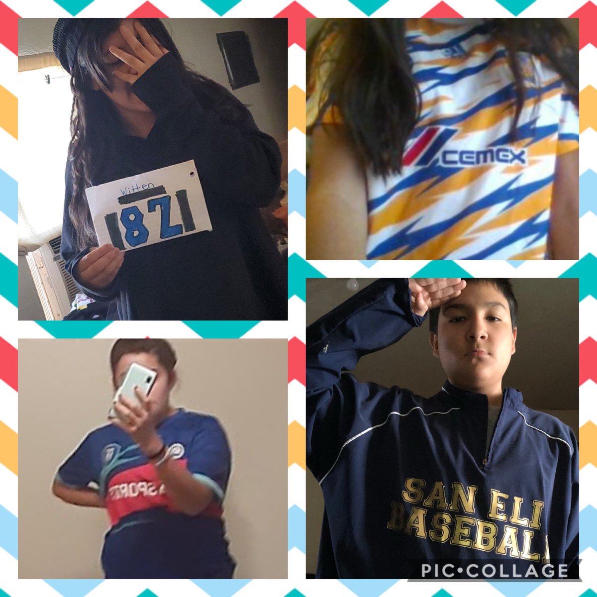 Coach_Pineda's tweet photo. Busted out my old semi pro football team jersey, that I played on, for today’s #RedRibbonWeek2020 event to #TeamUpAgainstDrugs with my partner in crime @sbgonzalez201 and some of my students as well! #GEMSPride #HonoredGEMS #SanEliNation #EPArmor #BigBad6 #FamilyNumber https://t.co/KU2LAqp4KS