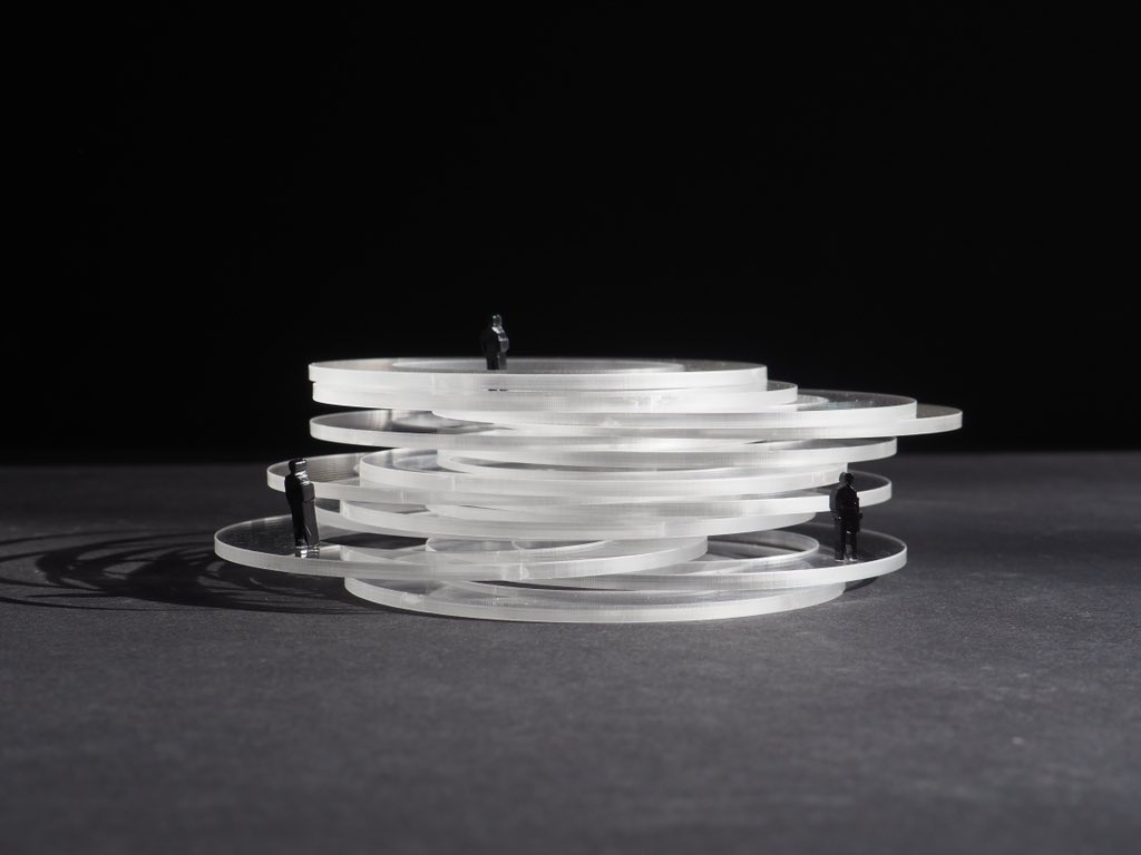 ximenasansen's tweet image. Coaster continuum.
Object: piled acrylic coasters.
@JHLosAngeles #TinyArchitect #JapanHouseLA