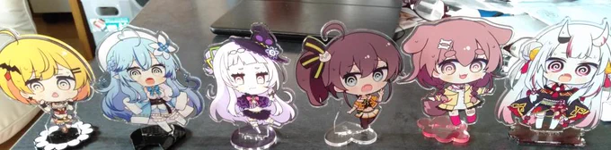 自分用に作ったアクスタがきたーーーー☺️☺️☺️☺️ 