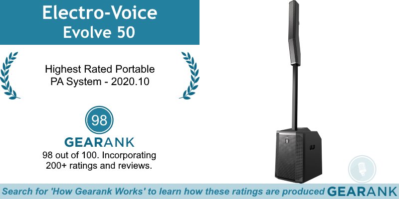 GearankMI's tweet photo. The Electro-Voice Evolve 50 is the Highest Rated Portable PA System:
https://t.co/fk9jTBCnR0
@Electro_Voice #ElectroVoice #ElectroVoiceEvolve50 #EVEvolve50 #Evolve50 #PA #PASystem #SoundSystem #PASystems #PortablePA #CompactPA #LiveSound https://t.co/xpSLkcDIyl