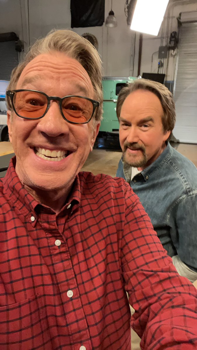 Tim Allen on Twitter: "Working this week on History Channel "Assembly Required" with Richard Karn. Lots of laughs Twitter