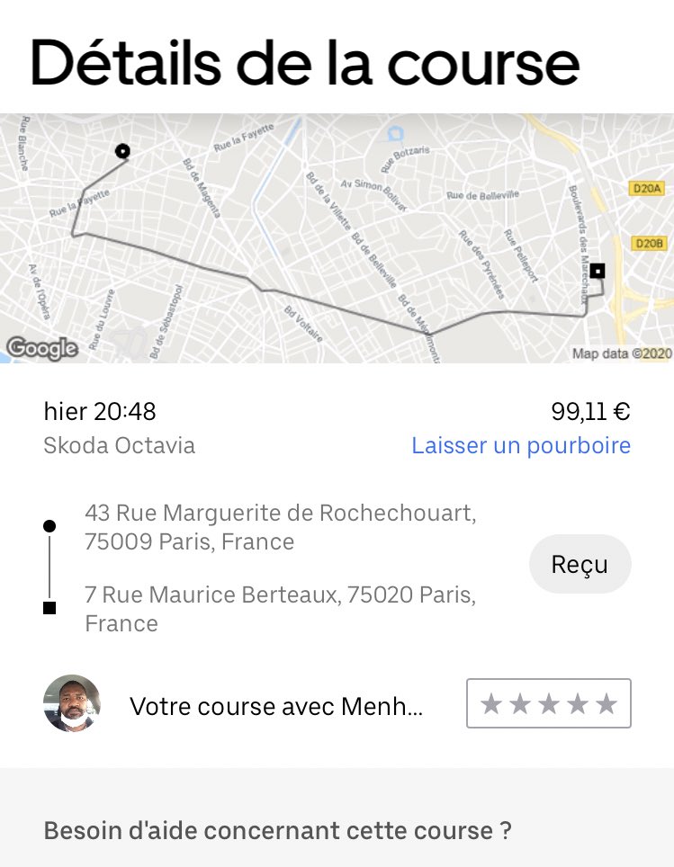 Une blague <a href="/UberFR/">Uber France</a> ? 3 chauffeurs qui annulent et me font attendre près de 30 min, pour ensuite tripler le prix de ma course ?!?! Une honte !! À la veille du confinement !