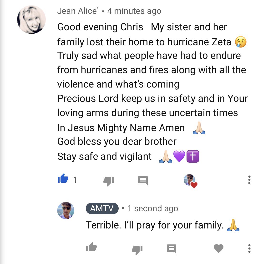 amtvmedia's tweet image. Please pray.. Family tragedy just lost their home to #HurricaneZeta 🚨