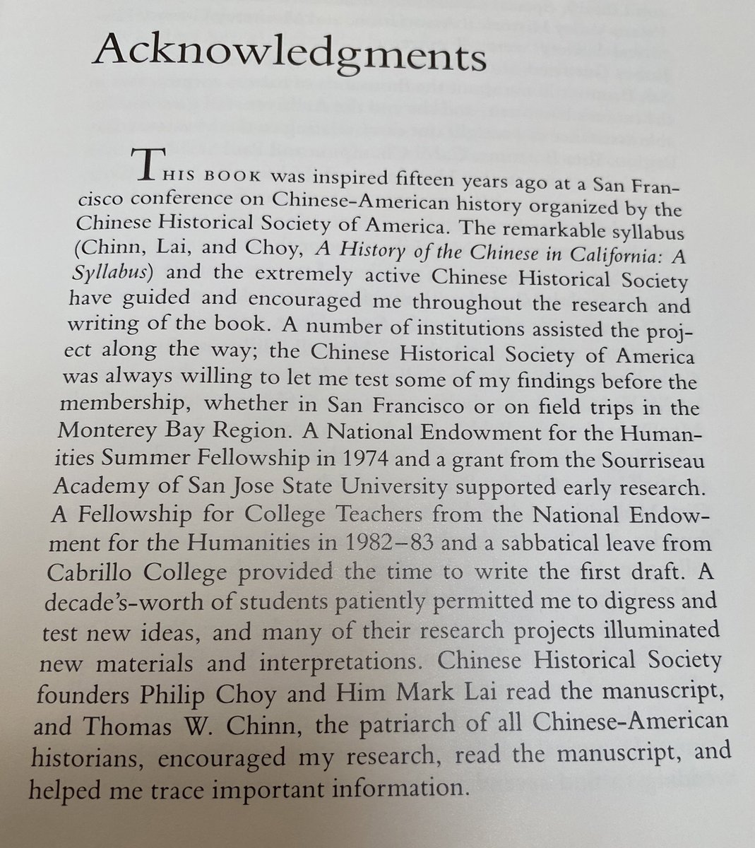 Picked up this out-of-print 1985 treasure of scholarship on the cultural/labor history of  #MontereyBay by Professor Sandy Lydon, Historian Emeritus  @CabrilloCollege. Won Book of the Year, Association for Asian American Studies, research supported by  @sjsu.  http://www.capitolabook.com/chinese.html&nbsp;