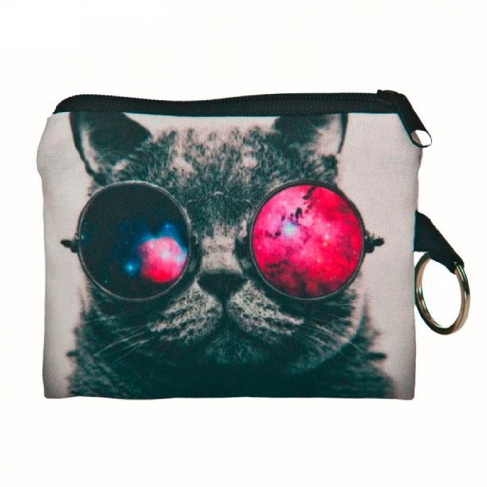 Basketbugcom's tweet image. Women's Cute Cat Printed Coin Purses #fashion #style #beautiful #jewelry #beauty #stylish