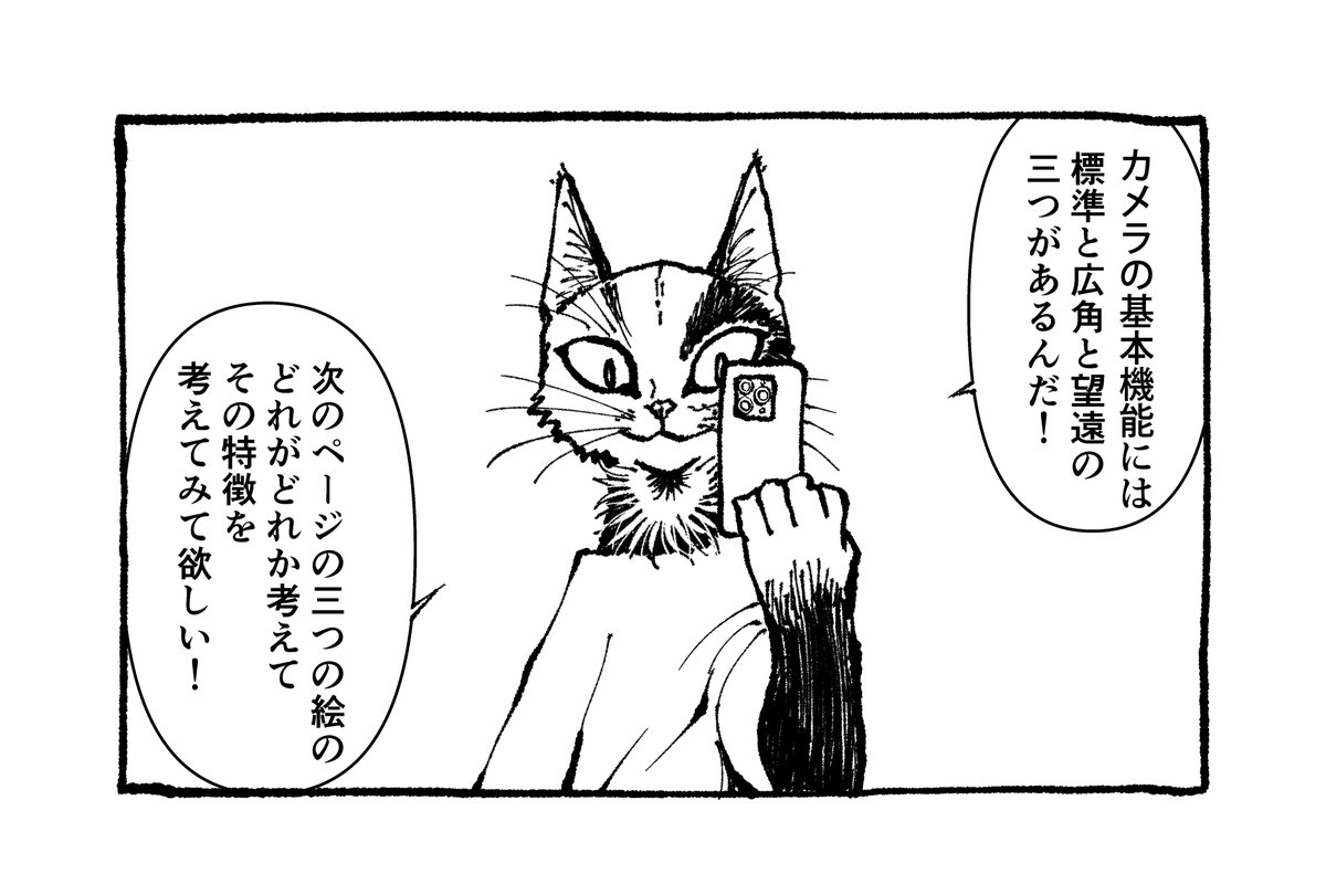 広角と望遠の特性の話です。
進化し続けるスマホのカメラ機能を知って構図に活かしましょう! https://t.co/oE85rs1flH 