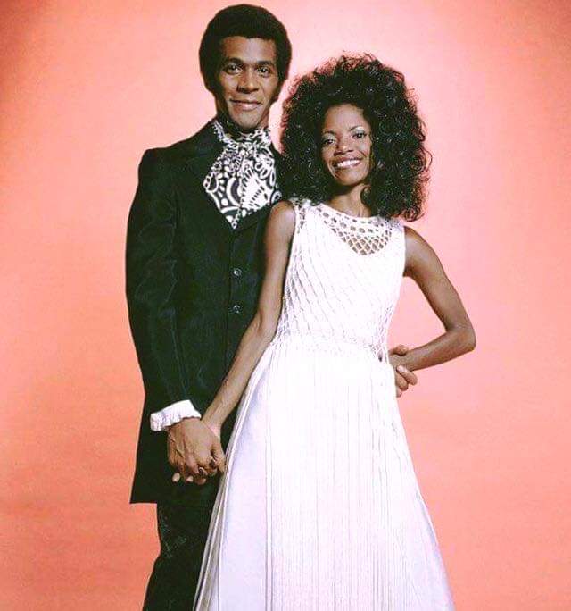 Happy birthday Melba Moore with Clifton Davis.  
