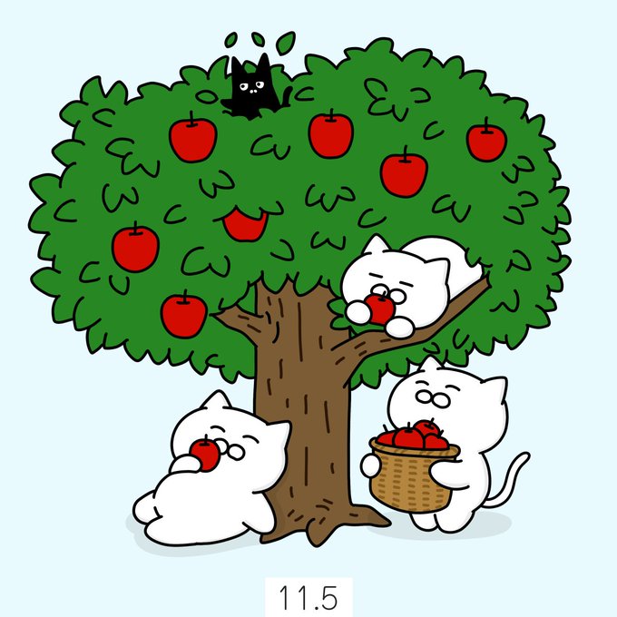 「いいりんごの日」のTwitter画像/イラスト(新着))