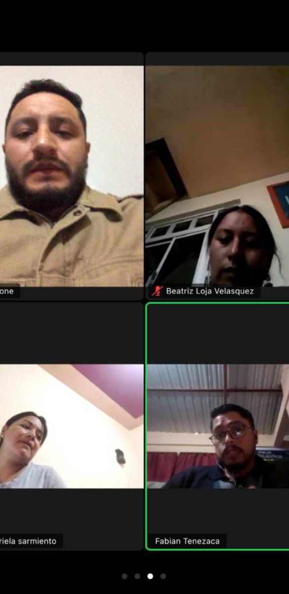 TapsCn's tweet photo. #Cntaps #Cntapscañar Reunion con la ditectiva provincial de Cn TAPS DE LA PROVINCIA DEL CAÑAR https://t.co/ykGxEZGUUg