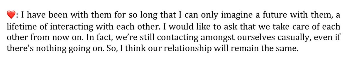 This got me confused cause I think Sho’s message pertains to Ohno because of 25 years (??????): I’ve first met you when I was in junior high school. We have been together for 25 years now. From now on, please take care of me.