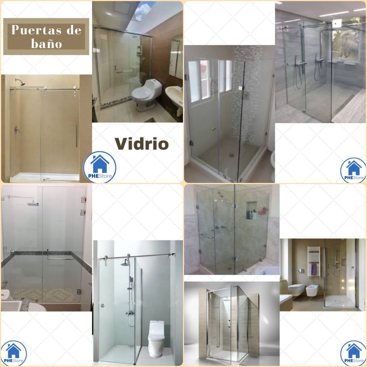 ec_phe's tweet photo. Puertas de baño (Vidrio) - PHE Store EC

▶️Base o bordes de Acero.
▶️Se realizan trabajos a las medidas requeridas por el cliente. (Precios varían según dimensiones y materiales).
▶️Proforma GRATIS.

COTIZA YA¡¡ 📲📲

#PHE #BAÑOS #PUERTAS #VIDRIOS https://t.co/oxz4zpTO6C