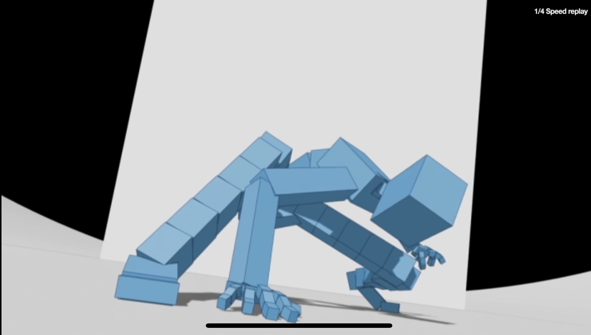 おきひろ 自称神絵師 立体の描けない問題はこの四角型の人で描けば解決するのでは 昨日youtubeで偶然スタジオカラーのアニメーター募集を見たら この四角の人を動かしていました この四角の人型をあたりにする事によって遠近感やパースを取りやすくなる