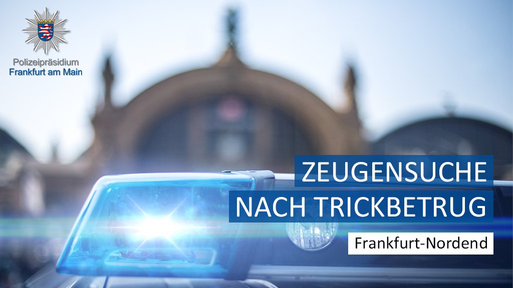 Polizei_Ffm's tweet photo. #Zeugensuche 

#Frankfurt-#Nordend: Am Morgen des 28.10.2020, zwischen 09:30 und 10:00 Uhr wurde eine 91-jährige Frau Opfer eines Trickbetrugs in ihrer Wohnung in der Elkenbachstraße im #Nordend.

Weitere Infos und Täterbeschreibung findet ihr unter: https://t.co/WqRjyuNSjr https://t.co/Z2jQ7BBJ8k