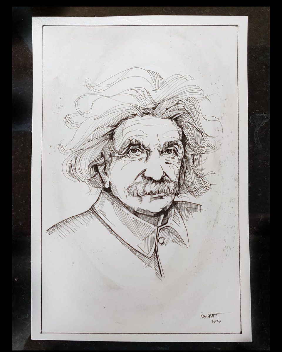 Ode to the genius - a pen sketch
#drawing #pen #sketch #art https://t.co/iGRnC05fnw