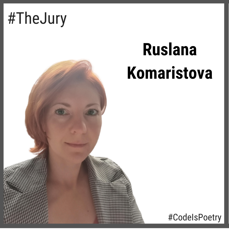 poetry_code's tweet photo. Meet Ruslana Komaristova! Java developer who enjoys creating things from scratch, whether it's a piece of code born out of an idea or a piece of furniture born out of an old wood plank. Being a teenager, she used to write poems and now hopes to find new inspiration in code poetry https://t.co/XJCB2zFlBt