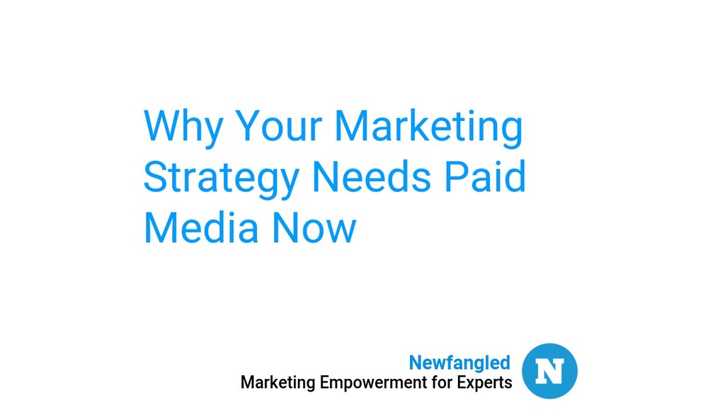 Newfangled_web's tweet photo. You will gather learnings in the first few months of running ads that will have an immediate and positive impact on your content, email, and website strategy. This alone would be reason enough to seriously consider the ad investment. https://t.co/wG4Kqrc374

 #PaidMedia https://t.co/yasMUoEz5K