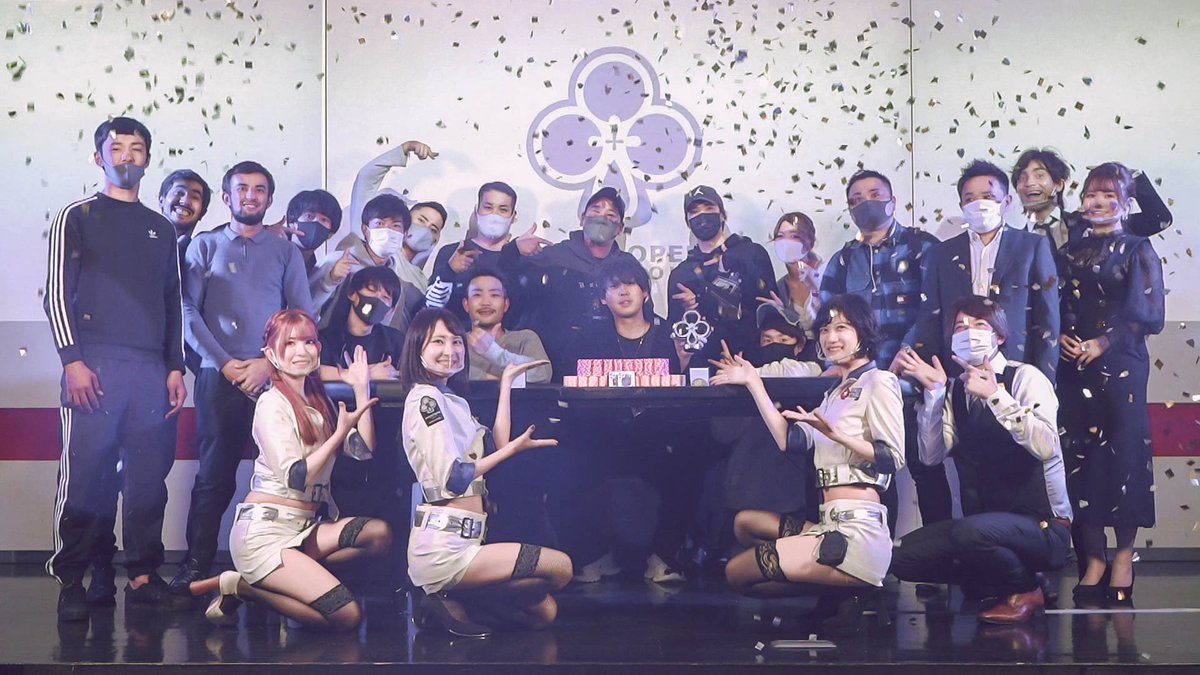 PokerStarsJapan's tweet photo. 先日のJOPT Season 19：東京ファイナルのメインイベントはりんださんが優勝しました！
🎉おめでとうございます！🎉

シーズン19：グランドファイナルの予選はもう始まっています。頑張ってメインイベントの優勝を目指してください。♣️

#JOPT #ポーカー https://t.co/zLk4zEO9W0