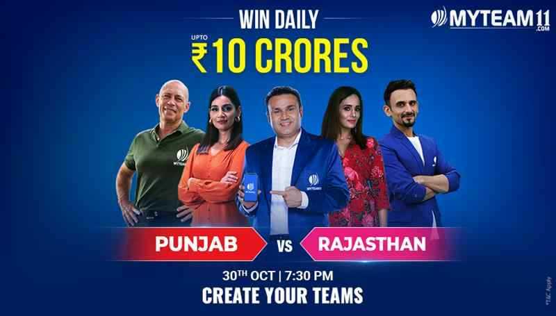 nihalsingh0308's tweet image. My team is ready, are you ready for the next match of Indian T20 League? Join me for Punjab vs Rajasthan on myteam11.com &amp;amp; get Big Winnings. #IndiaKiApniFantasyApp #MyTeam11