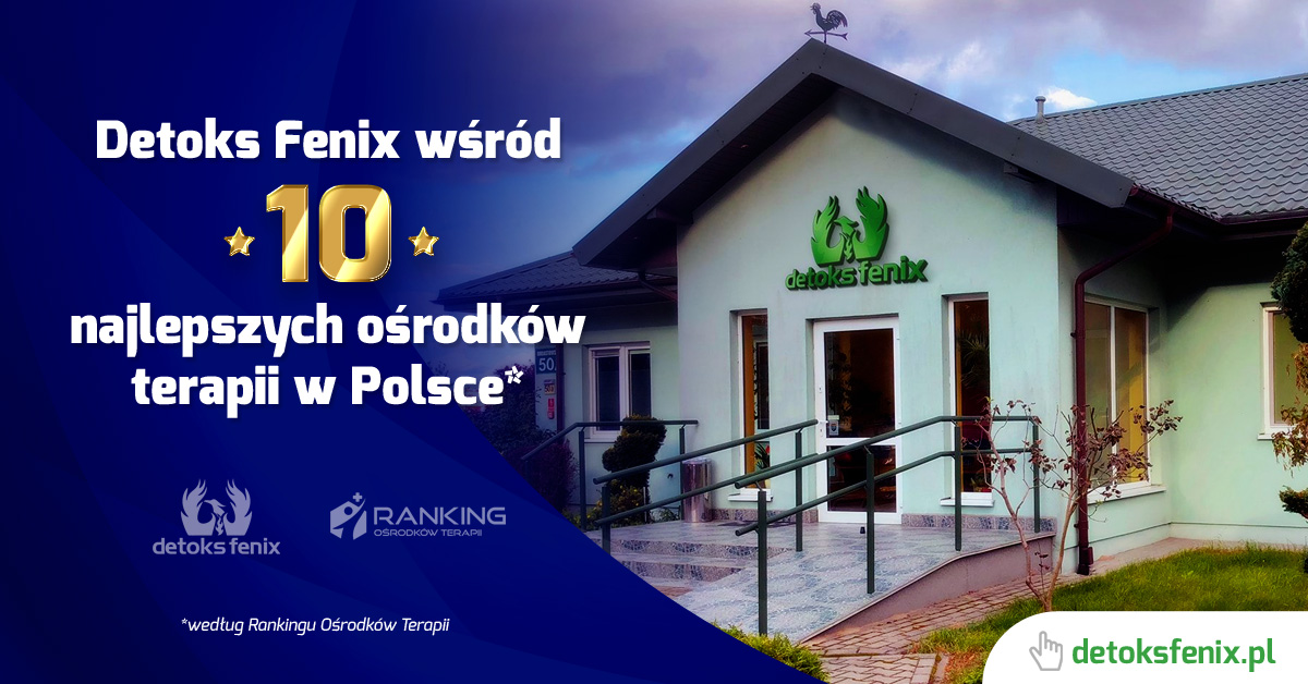 DetoksF's tweet photo. Detoks Fenix wśród 10 najlepszych ośrodków w Polsce według Rankingu Ośrodków Terapii 

Nasza oferta skierowana jest do osób, które doświadczyły trudności związanych z nadużywaniem substancji psychoaktywnych. 
https://t.co/LmhM2igB20
#detoks #leczenie #top #tradycja #doswiadczenie https://t.co/z7pZt9i2kV
