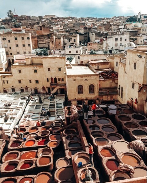 wander_walkers's tweet photo. I love the colours of Morocco 😍 This photo was taken of a tannery in Fez. #morocco #moroccotravel #morroco🇲🇦 #🇲🇦 #visitmorocco #comevisitmorocco #moroccotravel #intrepid #intrepidtravel #maroc #moroccogram #travelphotographer #travelphotography #tr… https://t.co/9ClbUiMRep https://t.co/t4KuSzOXop