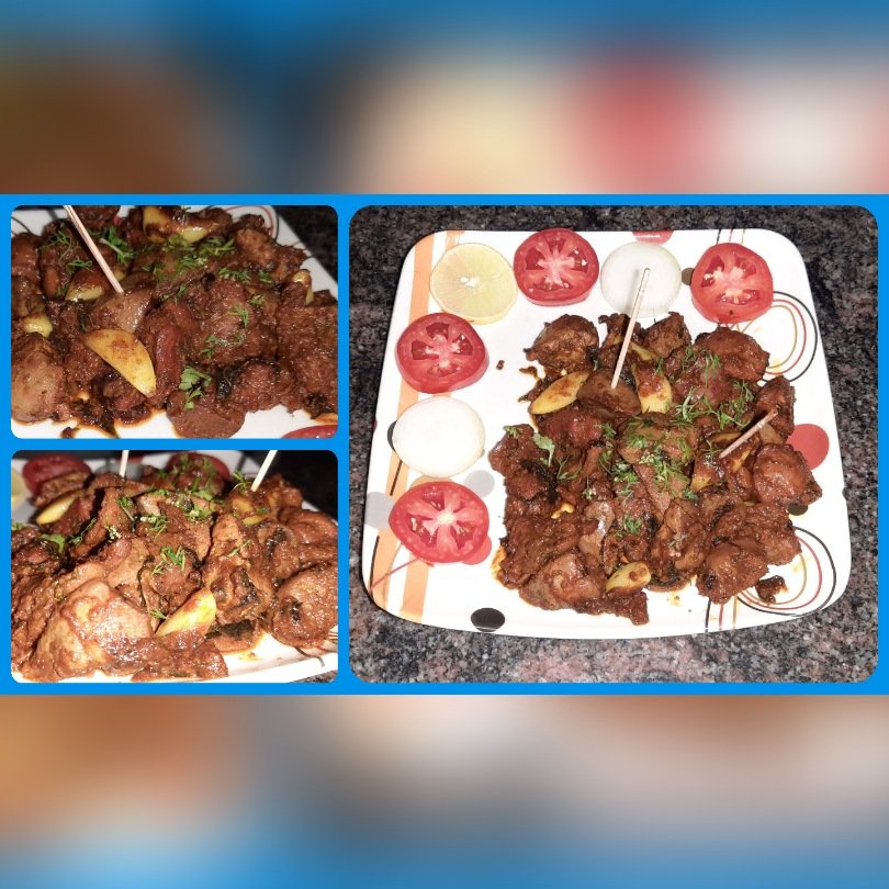 MeghaKitchen's tweet photo. Kaleji Peta fry 
https://t.co/i9yBPJ43fh
#chef #foodpics #breakfast #instalike #amazing #dessert #followme #smile #travel #igers #fitness #cake #yum #vegan #foodiesofinstagram #pizza #photography #delivery #friends #chocolate #likes #nature #girl #summer #style #sweet #happy https://t.co/IN0pfQ8cJ8