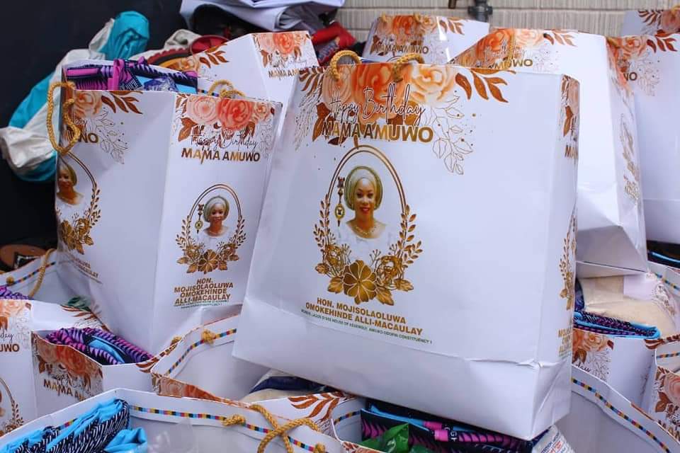 JeffOkoroafor's tweet image. This woman, Hon. Mojisola Alli-Macauley @mamaamuwo, called #EndSARS protesters miscreants, hoodlums, &amp;amp; &apos;high on drugs&apos;, yet she used d CA-COVID Pallatives meant for d poor as her birthday souvenir. I wonder who is really high on dirty substance.

@ICPC_PE @officialEFCC @MBuhari