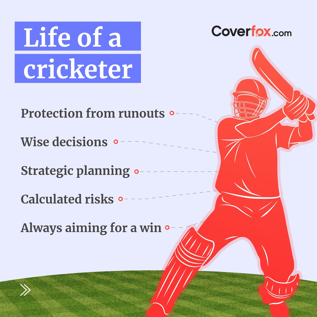 Coverfox's tweet photo. Feel the thrill? We are here to celebrate your victory. With over 40+ insurers to pick from, the winning shot is always yours.
#CoverKaroKaamAayega #CoverfoxPremiumLeague #CricketFever #WinningShot #Insurance #InsureWithCoverfox https://t.co/SB376e2HEl