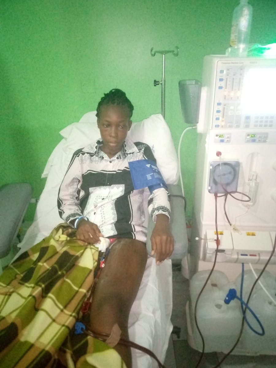 PreciousGlory71's tweet photo. Please Nigerians come to my resque I hve spent all I have on dialysis.i need a kidney transplant ASAP.please help me like nd retweet.#terri #ARSDUN #Macaulay #WeAreFutarians #Amuwo https://t.co/hc8BoGaKzB