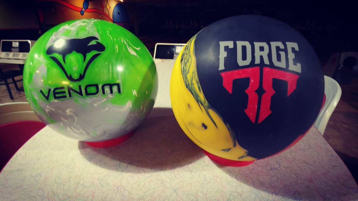 OG_SwiftCookies's tweet photo. So excited to drill these 2 up this weekend! #fatalvenom #forgeflare

#motivbowling #getmotivated #teammotiv https://t.co/WUnYJK5kLh