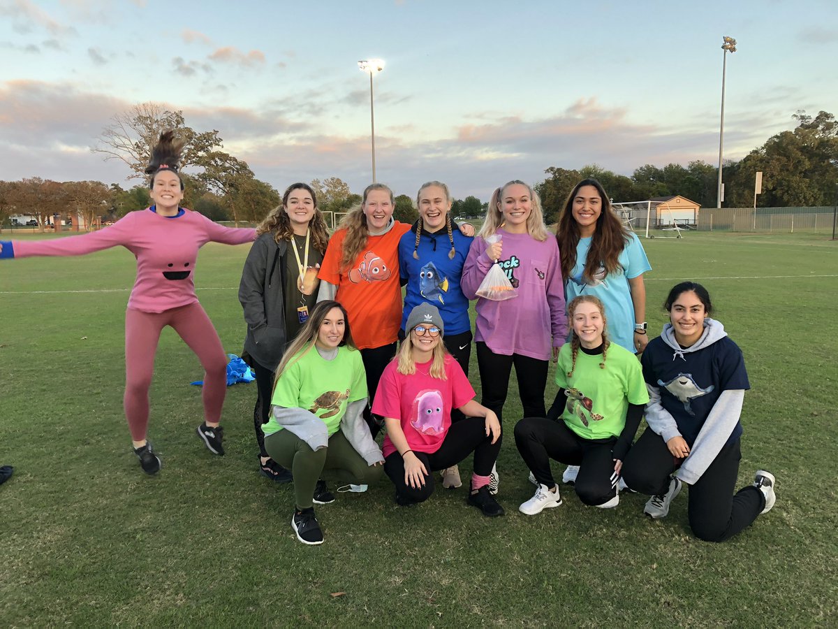 LETUWSoccer's tweet photo. We had such a fun Halloween practice tonight!  Which team had the best costumes? #LadyandtheCramps or #ScrambledLets ? https://t.co/HqWKQfrKwr