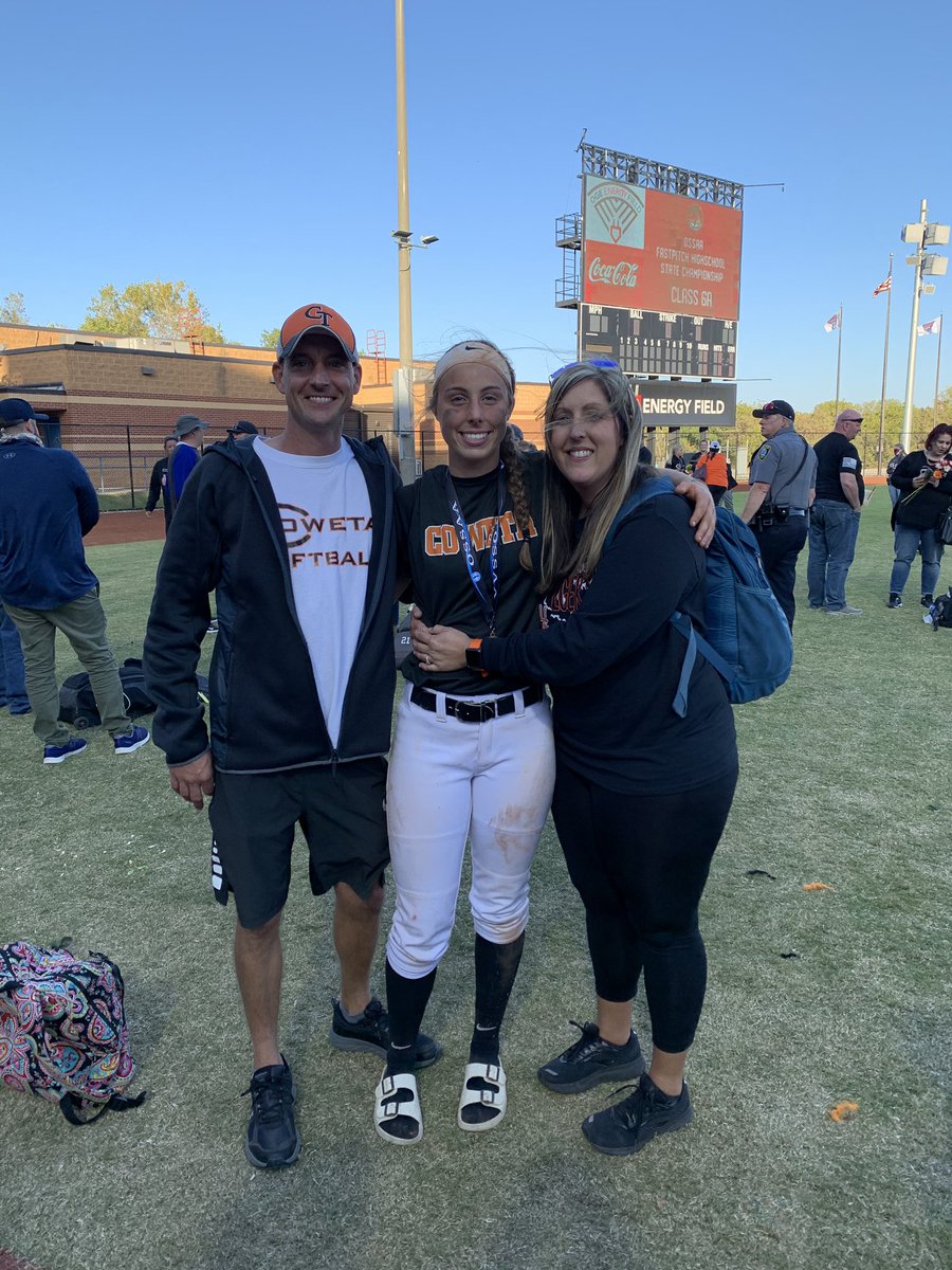 All district 3rd baseman for 5A fast pitch softball 2020! coweta tigers!!