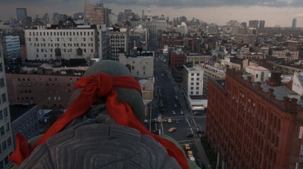 OnePerfectShot's tweet photo. TEENAGE MUTANT NINJA TURTLES (1990)

Cinematography by John Fenner
Directed by Steve Barron
See the other 29 perfect shots from TMNT: https://t.co/ngS7IClsXU https://t.co/W8GtxJ33zx