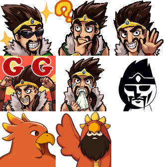 のろりん 海音様 Ssdog よりtwitchのスタンプを2個描いていただきました 最近ウディアをしているということで今回はウディアとなっております チャンネルポイントでも使えますので是非配信に遊びにきてくださいね