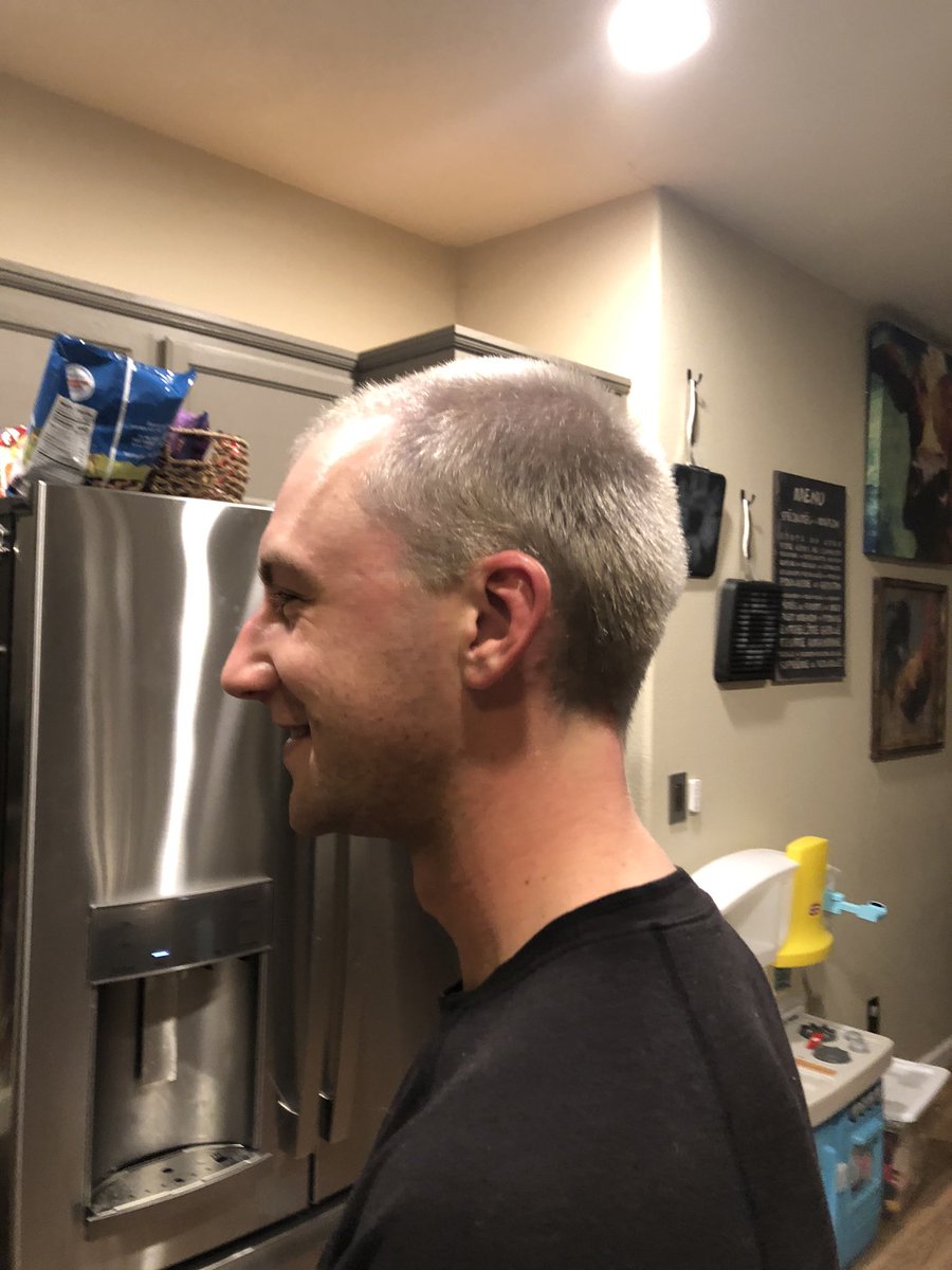 tatytringali's tweet photo. My brother in law wanted to be grey for his Halloween costume. This is how it turned out #greyhairdontcare #greyhair #olaplex #kenraprofessionalcolor #jcpsalon #jcpennysalon #salonbyinstyle #salonlife #cosmoprofbeauty @jcpenney @olaplex @cosmoprofbeauty https://t.co/EfBhvjXsVY