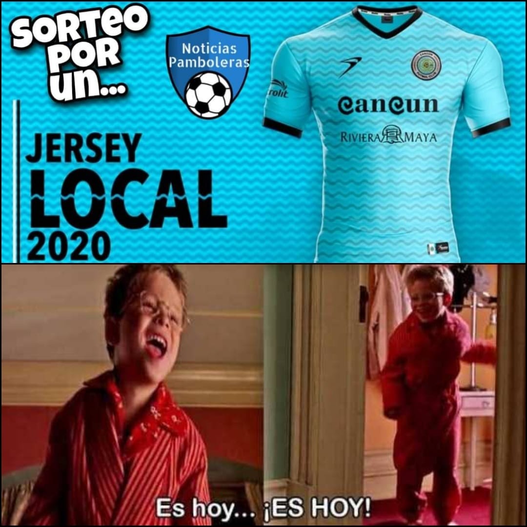 ¡AMIGOS LLEGO EL DIA!
Hoy en punto de las 7 de la noche en nuestra pagina de Facebook Noticias Pamboleras se estará realizando el sorteo de la 1er playera de Cancún FC equipo de la Liga BBVA Expansión Mx, si aún no has participado ¿Qué esperas? Aun puedes participar. https://t.co/YSVKVBKGN6