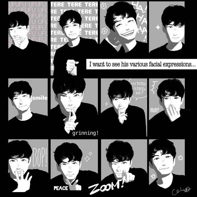 https://t.co/bMUCl6CelZ
I want to see his various faicial expressions 