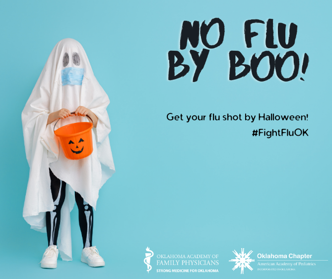 OKFamilyDocs's tweet photo. Get your flu shot by Halloween! #FightFluOK https://t.co/nU0Os6rJYt