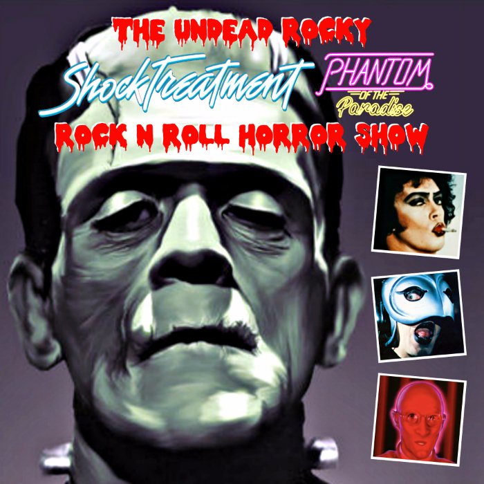 The Undead Rocky Shock Treatment Phantom of the Paradise Rock N Roll Horror Show - Friday October 30th facebook.com/michaeltandthe… #rockyhorrorpictureshow #phantomoftheparadise #shocktreatment