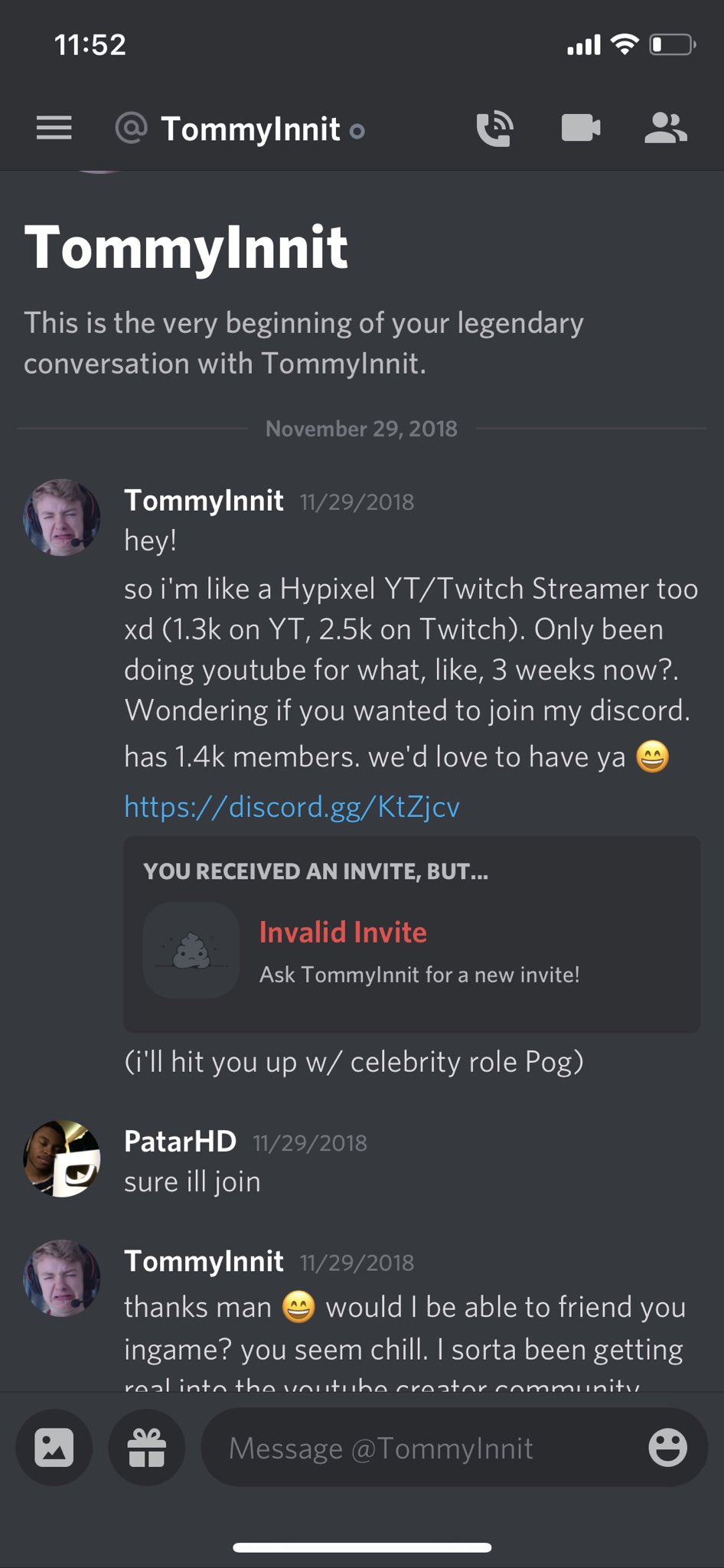 Featured image of post View 11 Tommyinnit Discord Profile