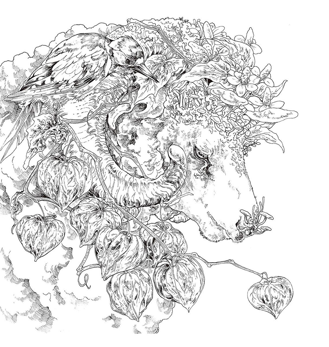 グラフィック社 編集部 国際部 On Twitter 11月新刊 予約受付中 マツダケン塗り絵集 話題のイラストレーター マツダケンさん初の塗り絵ブック 描き下ろし含む46点を収録 色の塗り方 水彩絵の具 色鉛筆 のポイントも解説しています 塗り絵としては